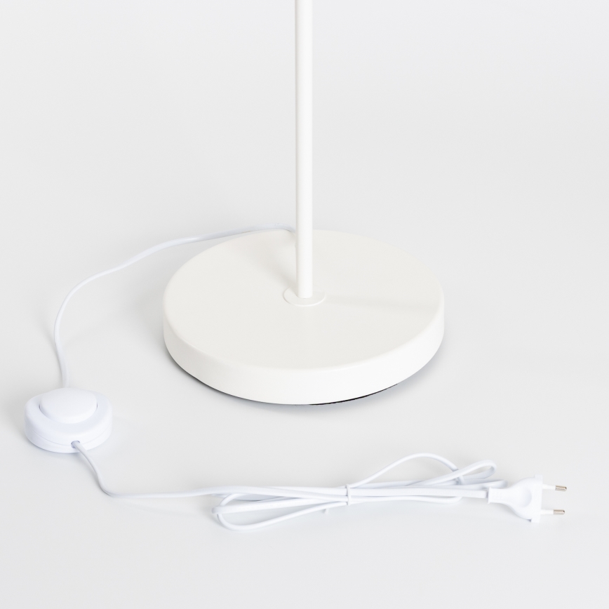 Brilagi - LED підлогова лампа CERIA 1xE27/40W/230V діаметр 40 см бамбук/білий