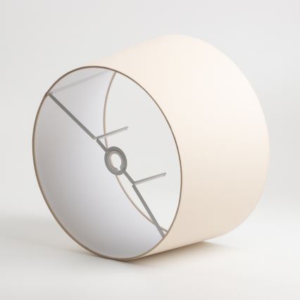 Brilagi - LED підлогова лампа CERIA, 1xE27/40W/230V, діаметр 45 см, бежевий/матовий хром