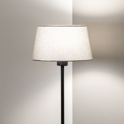 BRILAGI - LED підлогова лампа CERIA 1xE27/40W/230V Ø 25 см сірий/чорний