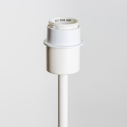 Brilagi - LED підлогова лампа CERIA 1xE27/40W/230V Ø 30 см чорна/біла