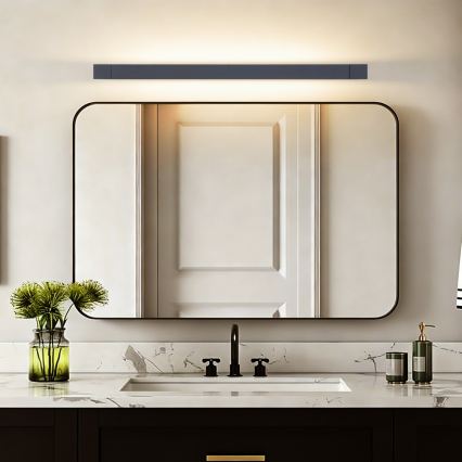 BRILAGI - LED-підсвітка дзеркала для ванної AQUA LINE LED/20W/230V 80 cm IP44 чорний CRI 90