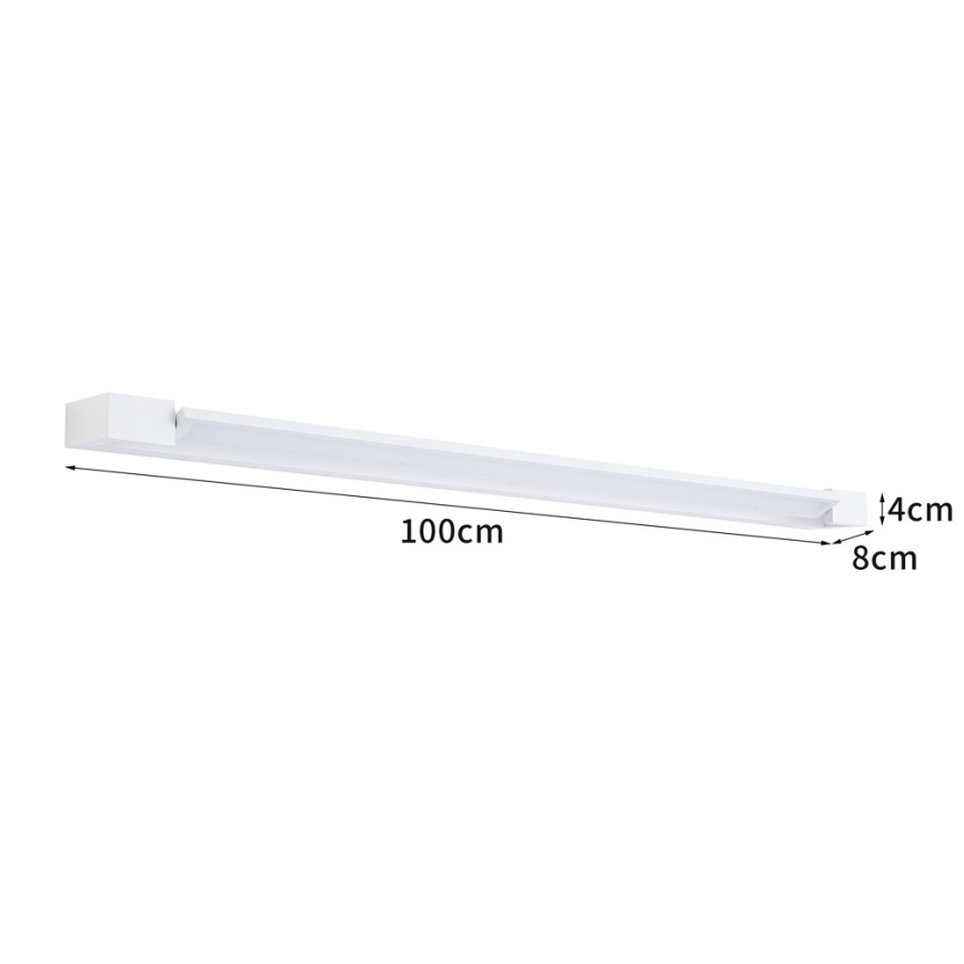 BRILAGI - LED-підсвітка дзеркала для ванної кімнати AQUA LINE LED/28Вт/230В 100 см IP44 білий CRI 90