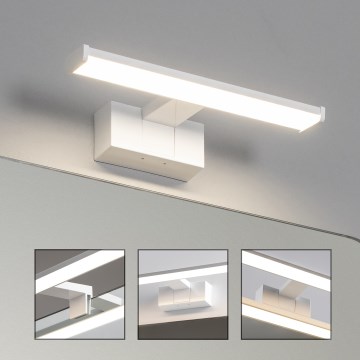 Brilagi - LED-підсвічування дзеркала для ванної 3 в 1 VESTRA LED/6W/230V 30 см IP44 білий