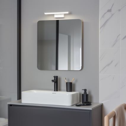 Brilagi - LED-підсвічування дзеркала для ванної 3 в 1 VESTRA LED/6W/230V 30 см IP44 білий
