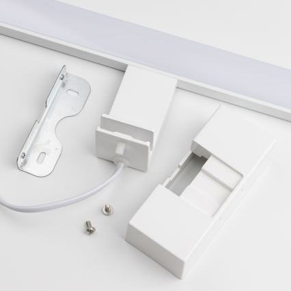 Brilagi - LED-підсвічування дзеркала для ванної 3 в 1 VESTRA LED/6W/230V 30 см IP44 білий