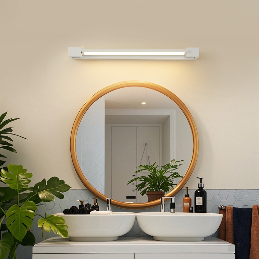 Brilagi - LED-підсвітка дзеркала для ванної кімнати AQUA LINE LED/18W/230V 60 см IP44 біла CRI 90