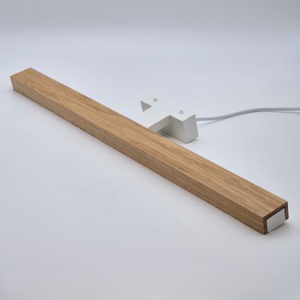 Brilagi - LED Підсвітка для дзеркала для ванної WOODY MIRROR LED/12W/230V 60 см IP44 дуб/білий