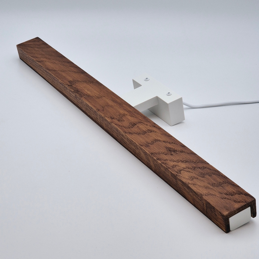 Brilagi - LED Підсвітка для дзеркала для ванної WOODY MIRROR LED/12W/230V 60 см IP44 дуб вишня/білий