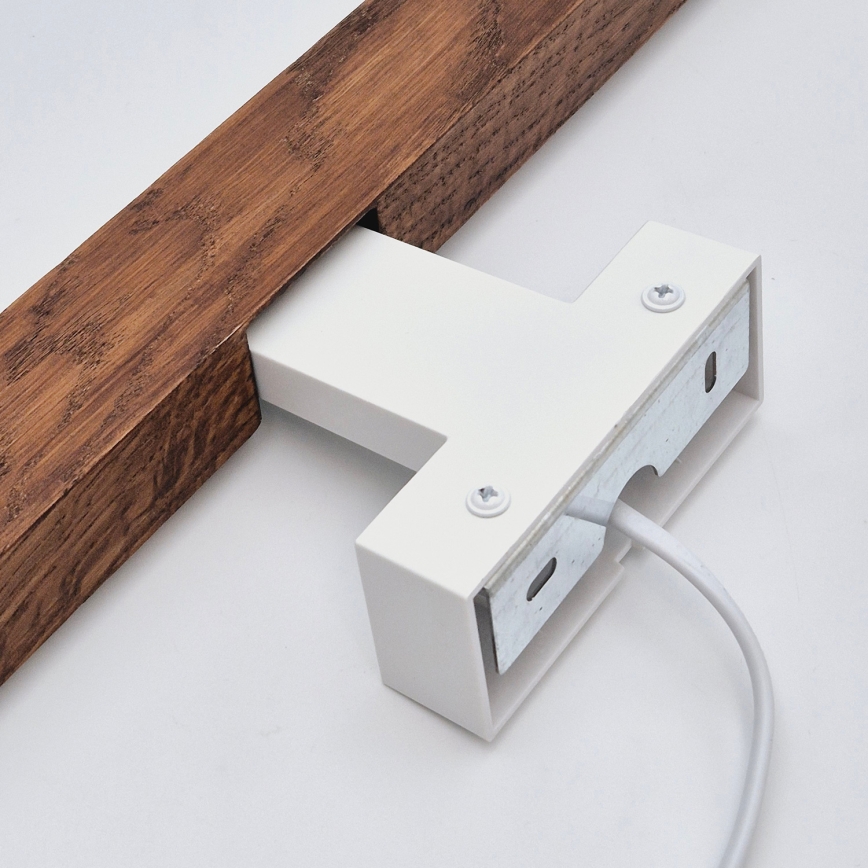 Brilagi - LED Підсвітка для дзеркала для ванної WOODY MIRROR LED/12W/230V 60 см IP44 дуб вишня/білий