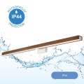 Brilagi - LED Підсвітка для дзеркала для ванної WOODY MIRROR LED/15W/230V 90 см IP44 дуб вишня/білий