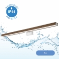 Brilagi - LED Підсвітка для дзеркала для ванної WOODY MIRROR LED/15W/230V 90 см IP44 дуб волоський горіх/білий