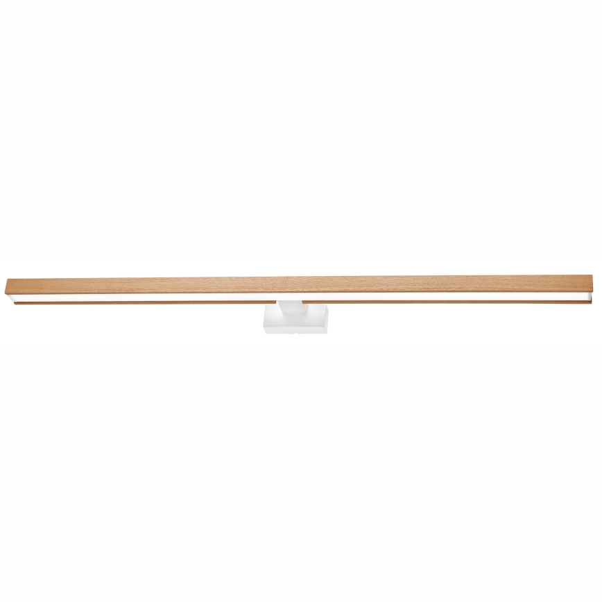Brilagi - LED Підсвітка для дзеркала для ванної WOODY MIRROR LED/15W/230V 90 см IP44 дуб/білий