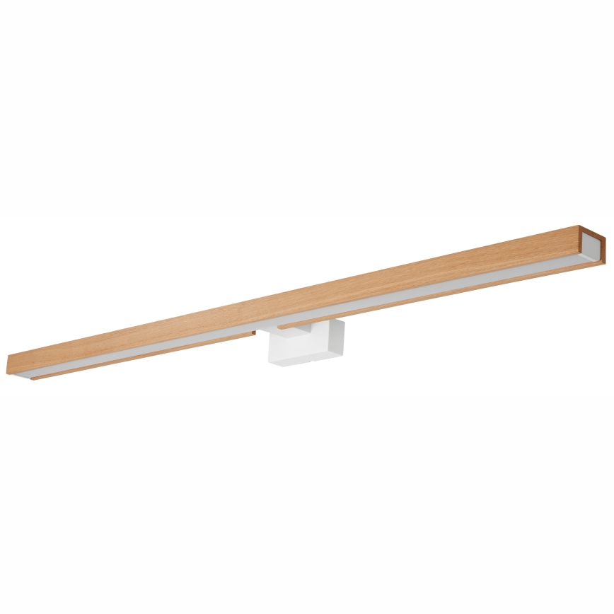 Brilagi - LED Підсвітка для дзеркала для ванної WOODY MIRROR LED/15W/230V 90 см IP44 дуб/білий