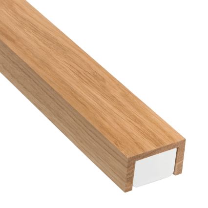 Brilagi - LED Підсвітка для дзеркала для ванної WOODY MIRROR LED/15W/230V 90 см IP44 дуб/білий