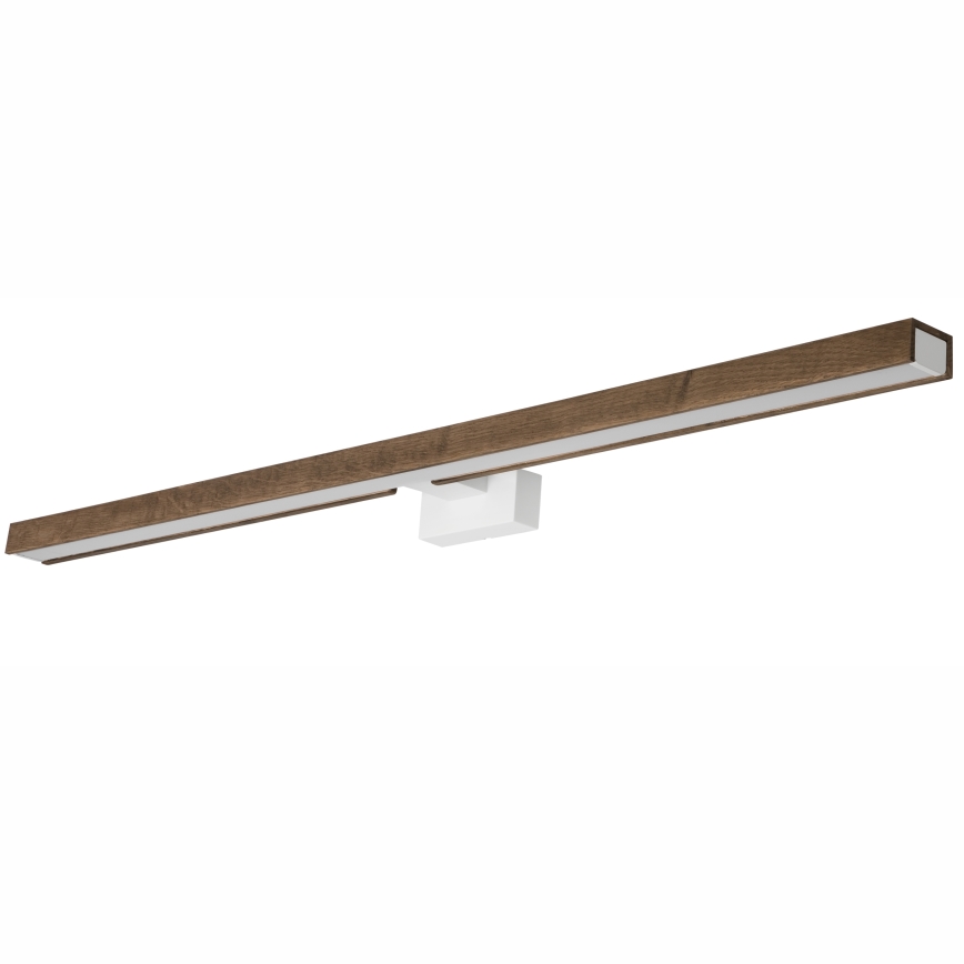 Brilagi - LED Підсвітка для дзеркала для ванної WOODY MIRROR LED/15W/230V 90 см IP44 дуб волоський горіх/білий