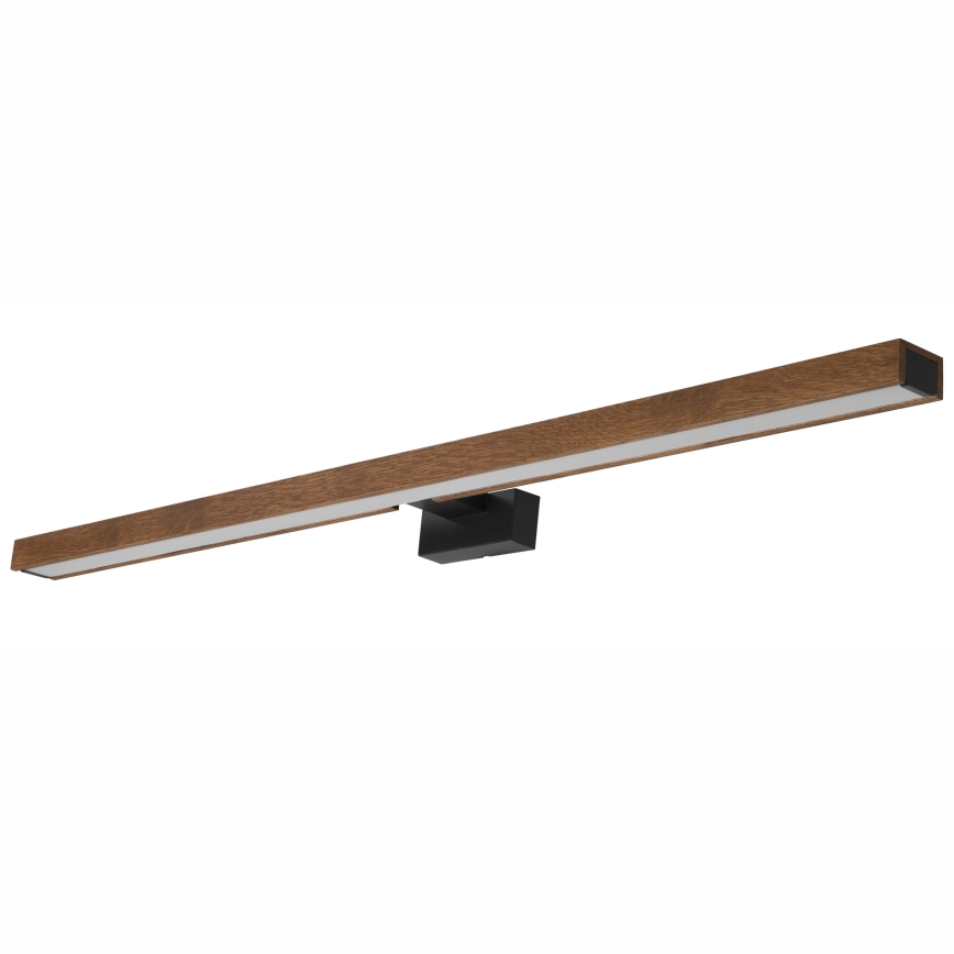 Brilagi - LED Підсвітка для дзеркала для ванної WOODY MIRROR LED/15W/230V 90 см IP44 дуб вишня/чорний