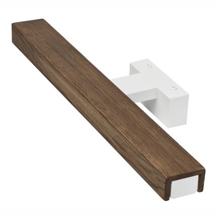 Brilagi - LED Підсвітка для дзеркала для ванної WOODY MIRROR LED/8W/230V 40 см IP44 дуб волоський горіх/білий