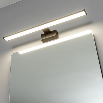 Brilagi - LED-підсвітка дзеркала для ванної 3-в-1 VESTRA LED/12W/230V 60 см IP44 чорний
