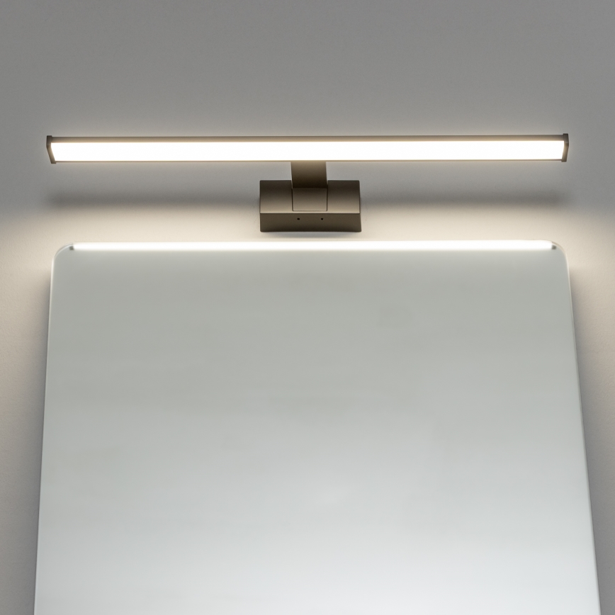 Brilagi - LED-підсвітка дзеркала для ванної 3-в-1 VESTRA LED/12W/230V 60 см IP44 чорний