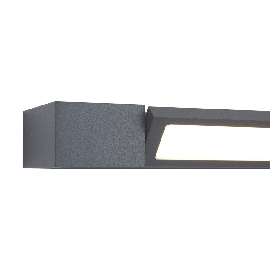 Brilagi - LED-підсвітка дзеркала для ванної AQUA LINE LED/36W/230V 120 см IP44 антрацит CRI 90