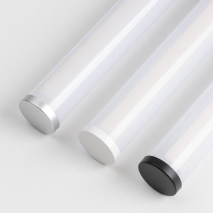 Brilagi - LED-освітлення дзеркала для ванної 2-в-1 TUBEO LED/8W/230V 60 cm IP44 чорний
