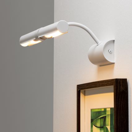 Brilagi - LED підсвітка картин DANAE 2xE14/4W/230V 3000K білий
