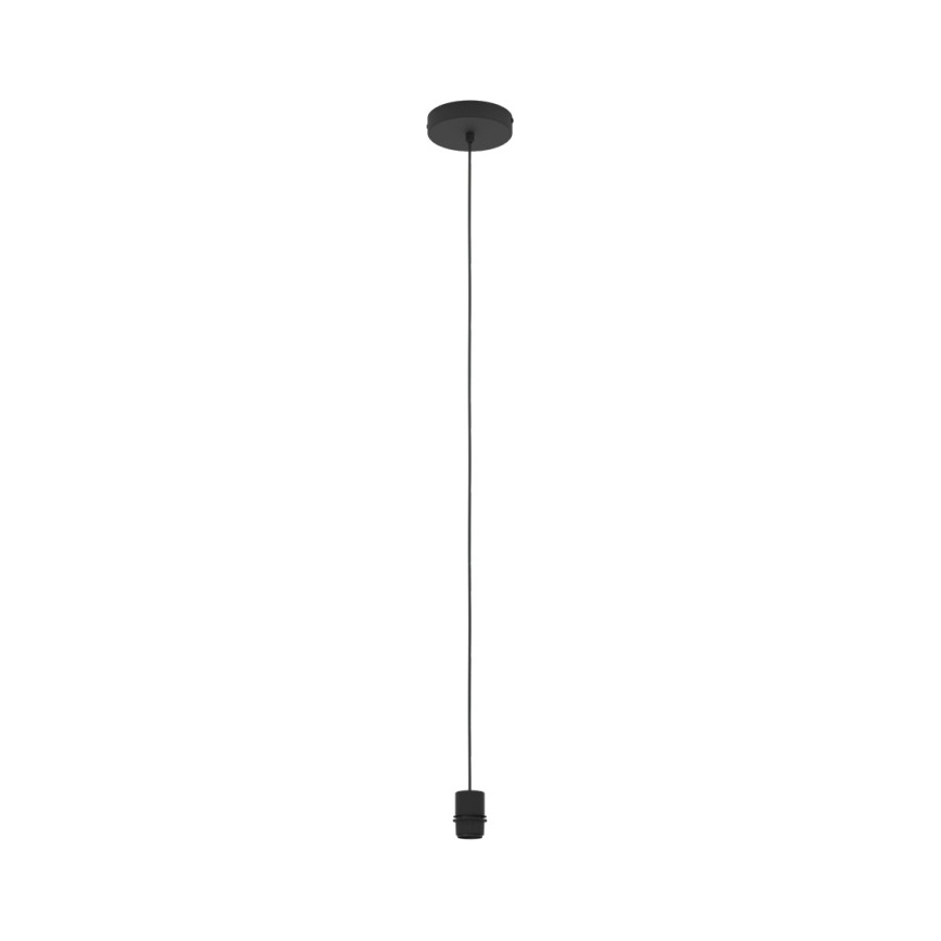 BRILAGI - LED-підвіс на тросі CERIA 1xE27/40W/230V Ø 40 см чорний/бежевий/білий