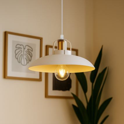 Brilagi - LED Підвісна люстра FLAMENGO 1xE27/60W/230V білий