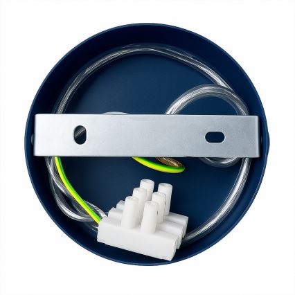 Brilagi - LED Підвісна люстра FLAMENGO 1xE27/60W/230V синій