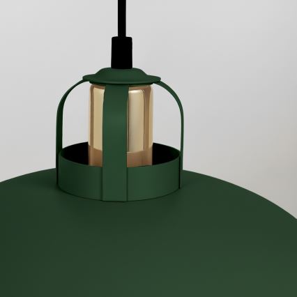 Brilagi - LED Підвісна люстра FLAMENGO 1xE27/60W/230V зелений