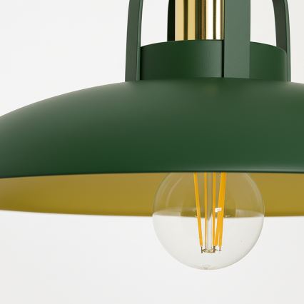 Brilagi - LED Підвісна люстра FLAMENGO 1xE27/60W/230V зелений