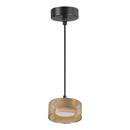 Brilagi - LED Підвісна люстра на тросі AURA LUX 1xGX53/30W/230V чорний/золотий