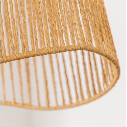 Brilagi - LED-підвісна люстра на тросі CERIA BOHO 1xE27/40W/230V, діам. 70 см, коричнева