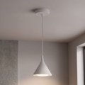 BRILAGI - LED Підвісна люстра на тросі CONE SINGLE 1xGX53/15W/230V біла