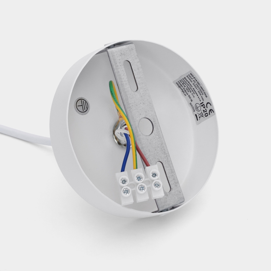 BRILAGI - LED Підвісна люстра на тросі CONE SINGLE 1xGX53/15W/230V біла