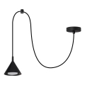 BRILAGI - LED Підвісна люстра на тросі CONE SINGLE SPIDER 1xGX53/15W/230V чорна