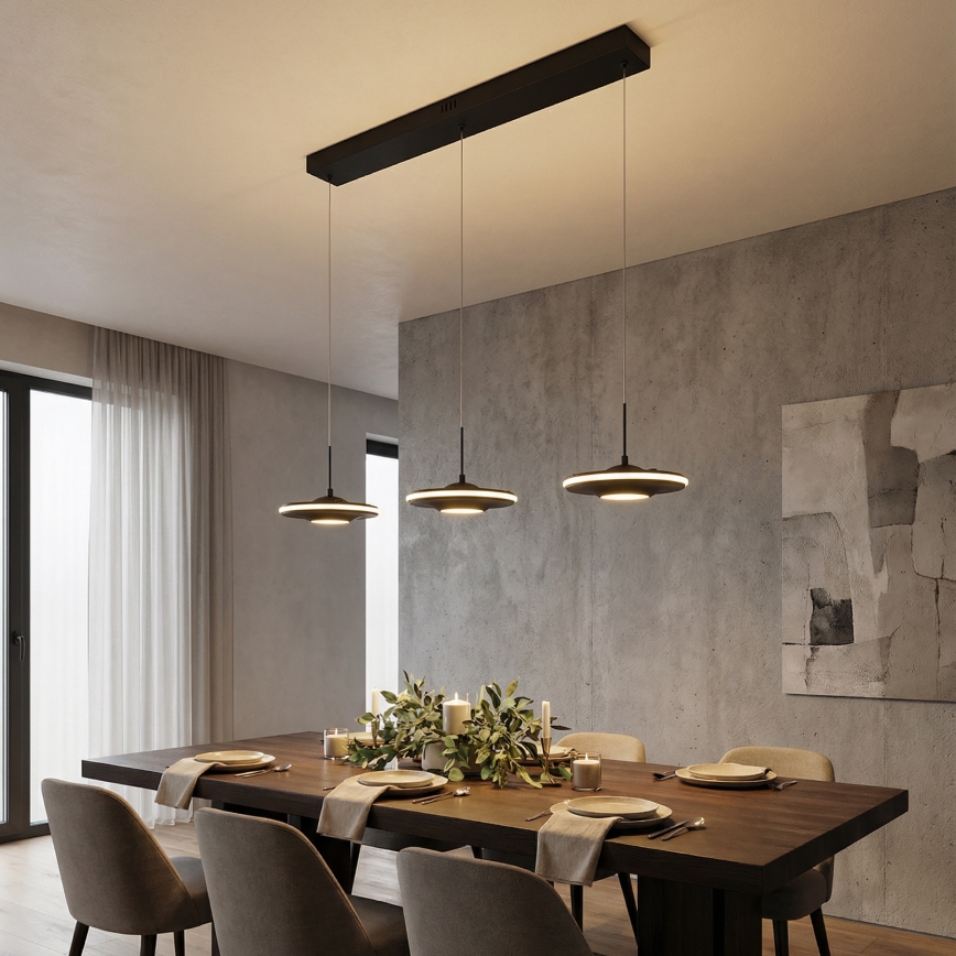 Brilagi - LED підвісна люстра на тросі VERANO 3xLED/15W/230V