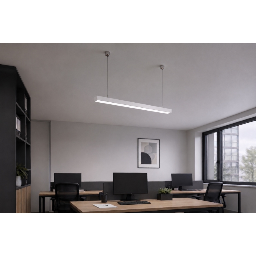 Brilagi - LED підвісний світильник FULLDAY LED/10/15/20W/230V 2700/4000/6000K 60 см білий
