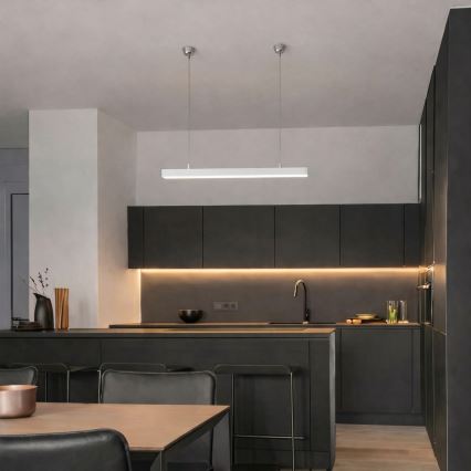 Brilagi - LED підвісний світильник FULLDAY LED/10/15/20W/230V 2700/4000/6000K 60 см білий
