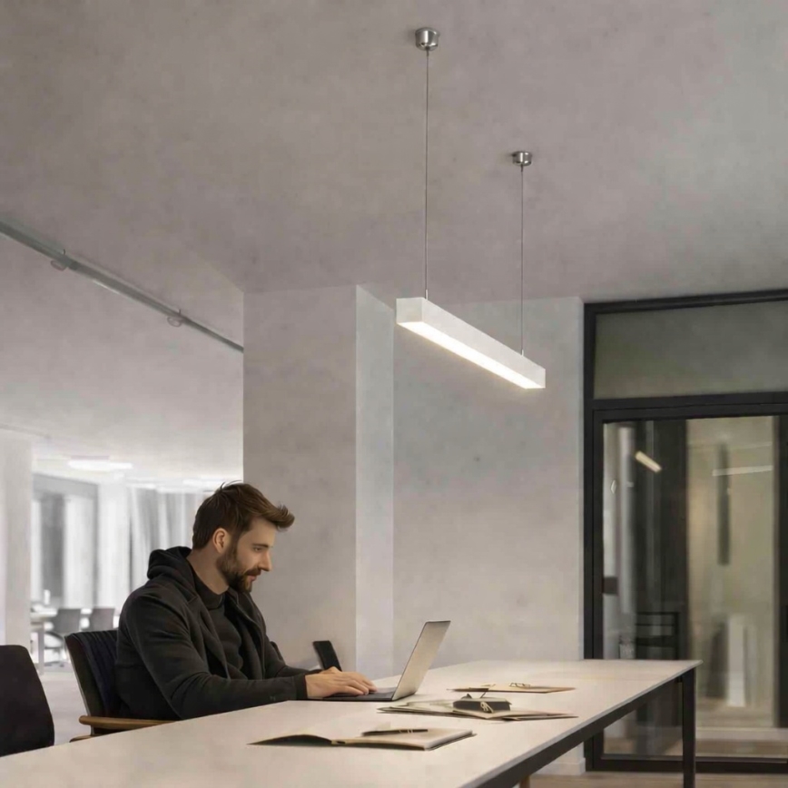 Brilagi - LED підвісний світильник FULLDAY LED/10/15/20W/230V 2700/4000/6000K 60 см білий
