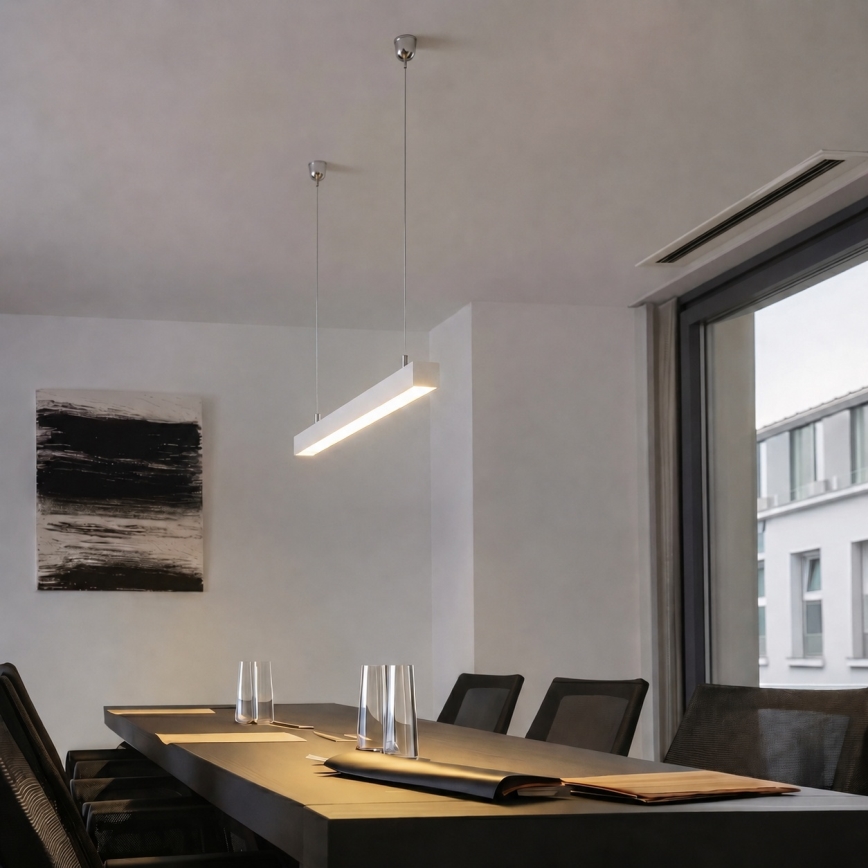Brilagi - LED підвісний світильник FULLDAY LED/10/15/20W/230V 2700/4000/6000K 60 см білий