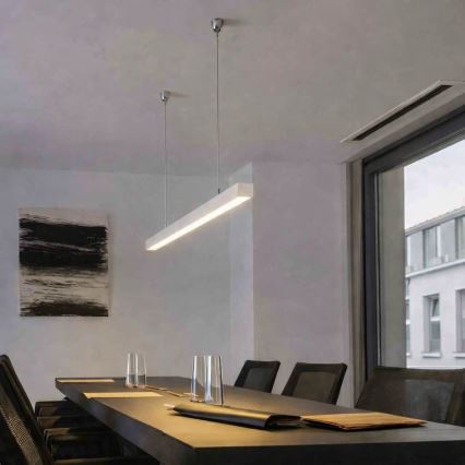 Brilagi - LED підвісний світильник FULLDAY LED/20/30/40W/230V 2700/4000/6000K 120 cm білий