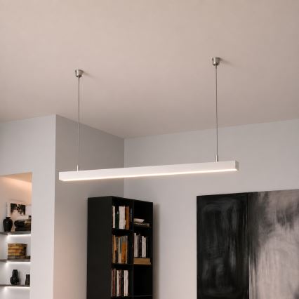 Brilagi - LED підвісний світильник FULLDAY LED/20/30/40W/230V 2700/4000/6000K 120 cm білий