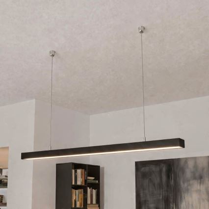 Brilagi - LED підвісний світильник FULLDAY LED/30/40/50W/230V 2700/4000/6000K 150 см чорний