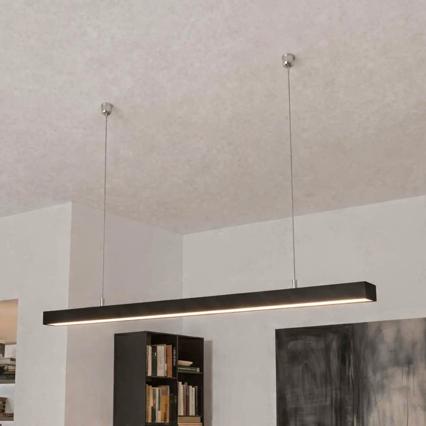 Brilagi - LED підвісний світильник FULLDAY LED/30/40/50W/230V 2700/4000/6000K 150 см чорний