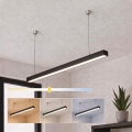 Brilagi - LED підвісний світильник FULLDAY LED/30/40/50W/230V 2700/4000/6000K 150 см чорний