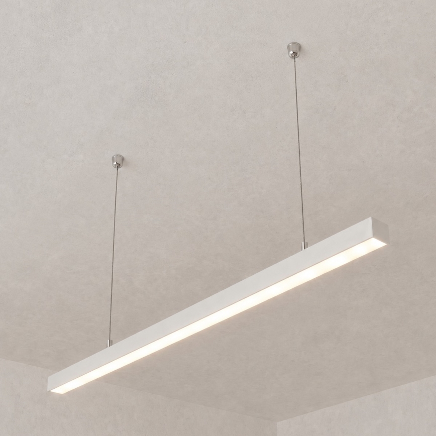 Brilagi - LED Підвісний світильник FULLDAY LED/30/40/50W/230V 2700/4000/6000K 150 cm білий