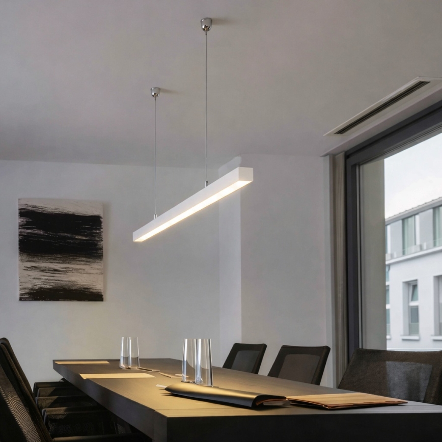 Brilagi - LED Підвісний світильник FULLDAY LED/30/40/50W/230V 2700/4000/6000K 150 cm білий