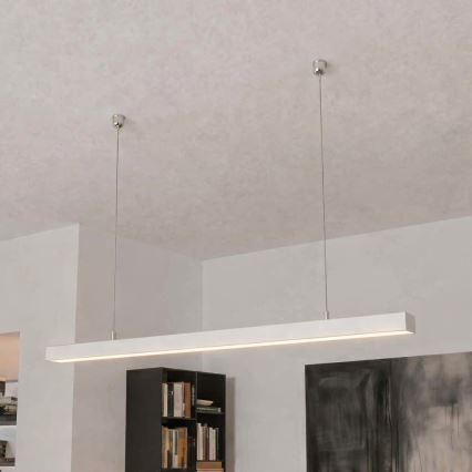 Brilagi - LED Підвісний світильник FULLDAY LED/30/40/50W/230V 2700/4000/6000K 150 cm білий