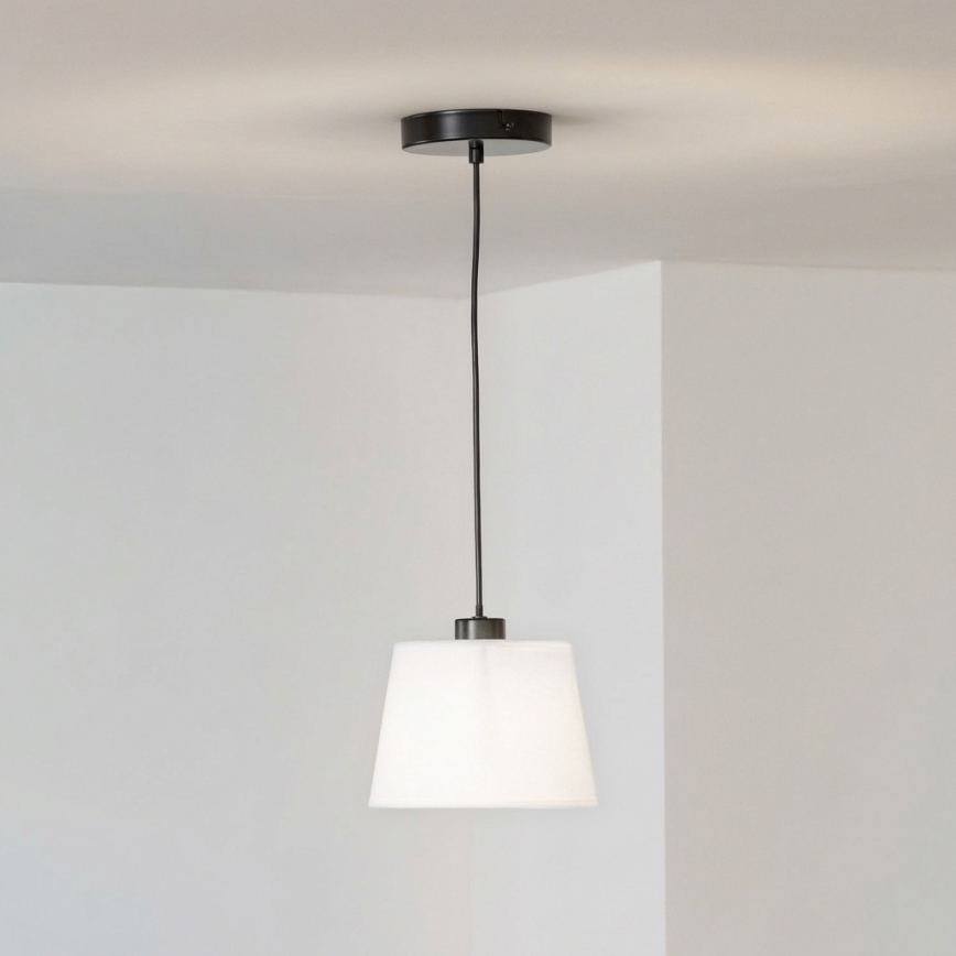 Brilagi - LED підвісний світильник на тросі CERIA 1xE27/40W/230V діаметр 20,5 см білий
